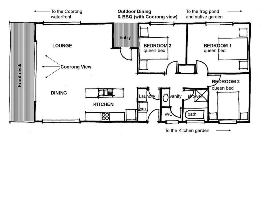 Coorong Waterfront Retreat Villa Meningie Exterior photo